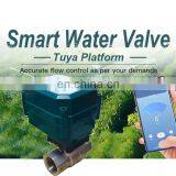 Smart Gas Valve Wifi Shut off Smart Valve Stainless Steel Motorized Flow Control Wireless Water Shut off Valve thumbnail-2