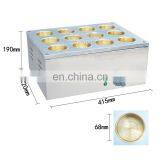 12 Holes Copper Plate Commercial Obanyaki Waffle Maker / Dorayaki / Imagawayaki Machine thumbnail-6