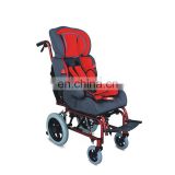 2020 Reclining high back aluminum manual wheelchair for children