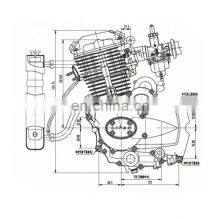 High Quality Motorcycle Engine 150/175/200/250/300/320CC Water Cooled Manual Clutch Motorcycle Engine Assembly thumbnail-3