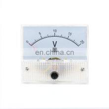 DC Analog Pointer Voltage Meter Panel 5V 10V 15V 20V 30V 50V 100V 200V 300V Gauge Voltage Mechanical Voltage Meters thumbnail-5