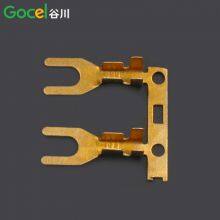 DJ4311-3.2 Fork Lug Horizontal Brass Horizontal 3.2 Fork Terminal thumbnail-4