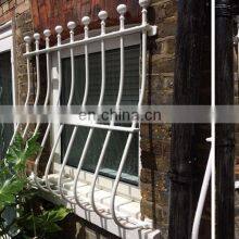 Simple Modern Security Grill Design Bars Wrought Iron Window for Windows Bars thumbnail-5