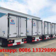 Customized New ISUZU KV100 4*2 LHD 120hp EURO 6 Diesel Refrigerated Truck for Sale thumbnail-4