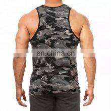 Bodybuilding Cotton Vest Fabric Men OEM Custom Gym Sports Tank Top Custom thumbnail-2
