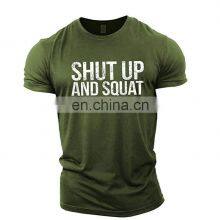 OEM Service Sportswear 100% Cotton Custom Logo T-Shirt Plus Size T-Shirts Mens Sports t Shirt thumbnail-4