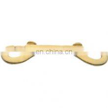 JRSGS Heavy Duty Bolt Snap Double Ended Locking Key Solid Brass Hardware S0253