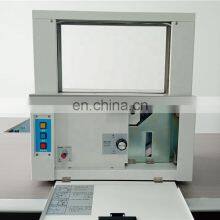 UT011 Table Top Hotmelt Opp Paper Tape Bundle Strapping Binding Machine for Banknote Money Currency Supermarket Vegetable thumbnail-4