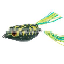 Byloo soft fishing lure plastic bait frog lures isca artificial top water