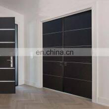 reasonable price paint colors apartment fireproof entrance interior wood door black turkish solid core insulated door