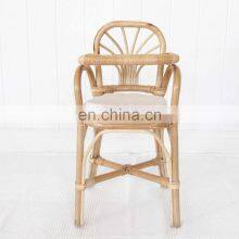 High Quality Rattan Feeding Chair Fountain Rattan Doll High Chair Child Dinning Chair Best Price Vietnam Manufacturer Wholesale thumbnail-3