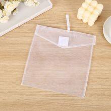 Customized Logo Product Accessory Packing Organza Bag with Velcro Closure