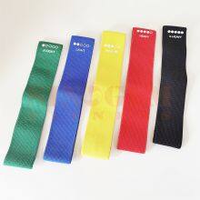 Squat Knitting Latex Resistance Loop Bands Set thumbnail-3