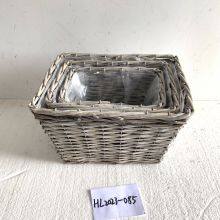 Willow basket Outdoor Flower Pots Hot Sale Custom thumbnail-1