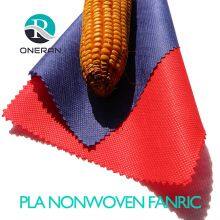 Wholesale Pla Spunbond Nonwoven Waterproof Fabric PLA Fiber Flatbond Thermal Bond Nonwoven Fabric PLA Non Woven Bag Fabric thumbnail-2