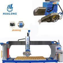 Hualong Machinery Hknc-825 Automatic CNC Marble and Granite Countertop Cutting Machine for Stone