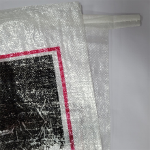 50*80 CM Polypropylene Reusable Woven Bags Black pp Woven Sand Bags thumbnail-3