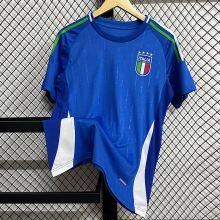2024 UEFA European Championship Italy Jersey Number 18, Bareira Home and Away Bonucci, Baggio, and Chiesa Short Sleeved Football Jersey