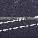 2015 Funky Chains Rhodium Plated Brass Diamond Cut Chain Necklace Jewellery thumbnail-4