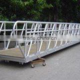 6063 t6 the competive price aluminium floating dock