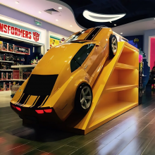 Customized OEM Glass Fiber Single-seat Model Lightweight and Durable Racing Car, for Use in Racing Events thumbnail-4