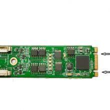 FBUS M.2 B Key and M Key to 2 Ports Rs-232/422/485 DB9 Card. Industrial-grade M.2 2-port Serial Card High-speed thumbnail-3