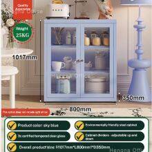 4-Door Large Capacity Metal Sideboard | 1646mm Wide Cold Rolled Steel Buffet Cabinet With Adjustable Shelves | for Interior Projects thumbnail-3