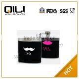 5oz 18/8 S/S 304 Wholesale Stainless Steel Mini Hip Flask thumbnail-1