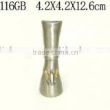 Promotion Lovely Pewter-plated Alloy Vase