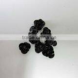 6MM ROSE SHAPE ALUMINUM FOIL BEADS Metal Aluminum Foil Metal 6mm Rose Beads, Charm thumbnail-1