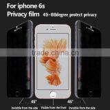 Free Sample 180 Degree Anti-spy Screen Protector for Iphone 6s Privacy Screen Protector