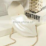 57 2016 New Arrival Big Lip Pu Leather Women's Clutch Chain Shouder Messenger Bags Evening Bag Red Lip Purse Women Handbags thumbnail-2