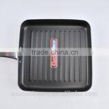 SA-12088 Aluminum Non-stick Coating Grill Pan With Casing Handle