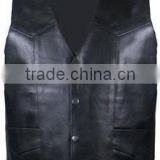 Racing Leather Vest/Leather Motorbike vest/Leather Motorcycle Vest/ Biker Leather Vest/Leather vest/WB-LV-502