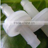 1/4" PVDF Plastic One Way Valve