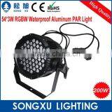 54x3w Rgbw High Quality Waterproof Led Par Stage Lights thumbnail-3