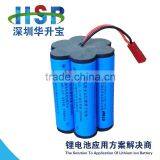 7.4V/6000mAh 18650 li Ion Rechargeable Battery for Head Lamp, Front Light, LED Lighting thumbnail-1