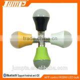Factory Sale Smartphone Control Dimmable Multicolor E27 Bluetooth Smart Led Bulb thumbnail-5