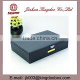 Jinhua Supplier Rectangular Wooden PU Leather Jewelry Gift Box thumbnail-3