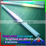 5050 Color Change DMX RGB Led Video Digital Tube,48leds 5pin 1000MM Length Connector DMX Led Digital Vertical Tube 5050 thumbnail-3