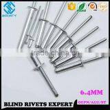 FACTORY 6.4MM ALUMINUM BLIND RIVETS thumbnail-1