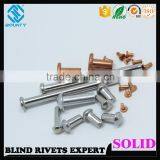 GALVANIZED DOME HEAD STEEL SOLID RIVETS thumbnail-2