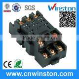 PTF11A General Purpose 11 PIN 300VAC 12A Connecting Electric Contact Relay Socket With CE