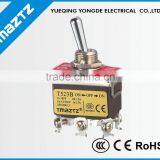 CE Approved 15A 110V 6pins 3-way Toggle Switch thumbnail-2