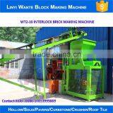 WANTE BRAND WT2-10 Clay Brick Making Machine no Need Burn for Sale thumbnail-6