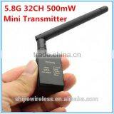 TS58500 Original Designer and Manufacturer 5.8GHz 500mW 40CH FPV Mini AV Transmission Transmitter 7 - 24V 10g