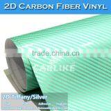 SINO CAR STICKER Glossy Black Car Wrap Film 2D Carbon Fiber Paper Roll thumbnail-4
