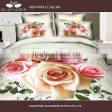 100% cotton reactive printed wholesale 3D bed sheet