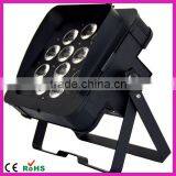 Factory Outlets IR Remote Controlled Flat Par Led Light 12*18W Rgbwa+uv 6in1 Led Par