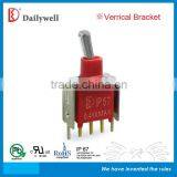 Waterproof IP67 Sealed Sub-Miniature Toggle Switch thumbnail-5